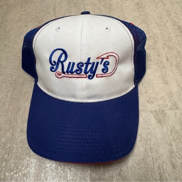 Rusty's trucker hat Rusty's Raw Bar & Grill Florida Fishing - Picture 8 of 8